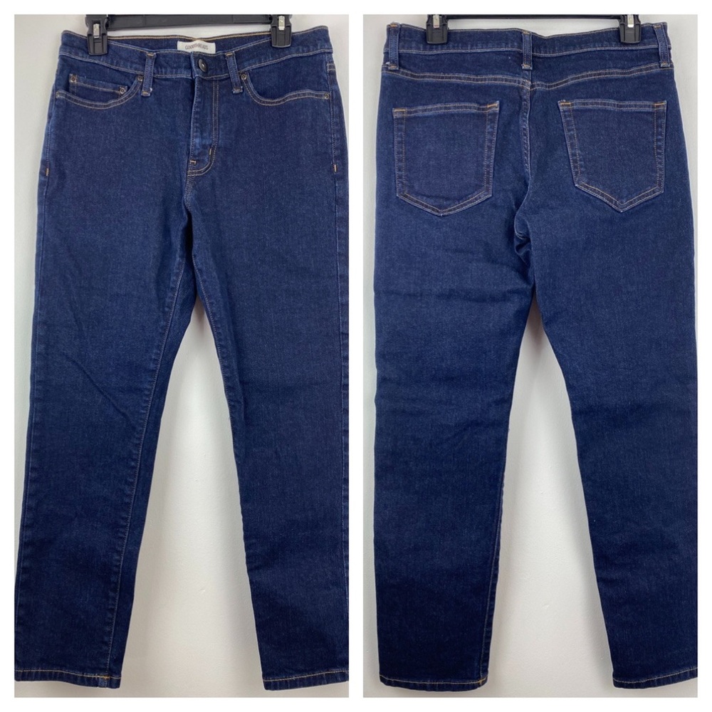 Goodthreads size 31 x 28 Women’s Blue Denim Slim Fit Jeans
